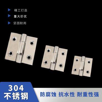 Weak channel lock square stainless steel hinge 50 * 50 heavy-duty cabinet door hinge