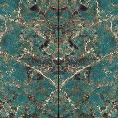 Amazon Green Sintered Stone Slab Wall Decoration Luxury Sintered Stone Slabs photo-2