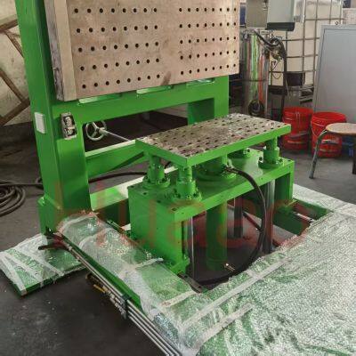 APG clamping machine vacuum clamping pressure with mixing injection stirrer for epoxy resin