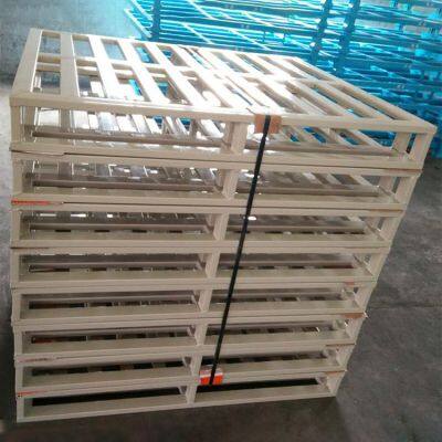 Wood Surface Steel Pallet With 3-Year Warranty and Free Repair Service