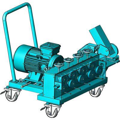 T4 Intelligent Tendon-Threading Machine – All-Speed Multi-Condition Steel Strand Feeder for Bridge & Construction Projects