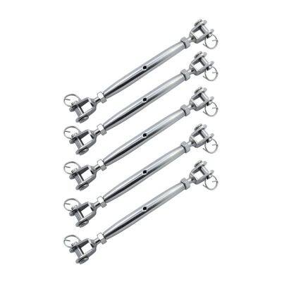 Rigging Hardware Stainless Steel Closed Body Jaw Jaw Turnbuckle Adjustable Turnbuckle photo-5