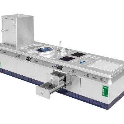 Professional Open Kitchen Style Induction Range With Touch Control Panel photo-2