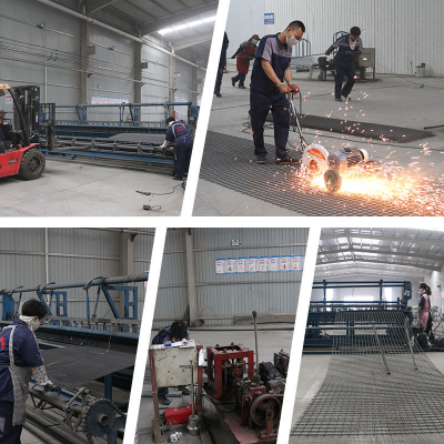 Plain Weave Wear Resistant Manganese Steel Wire Crimp Mesh Screen Vibrating Screening for Mining / Coal Washing photo-2