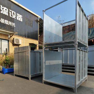 Модульные стопочные стеллажи для хранения автомобильных деталей – антикоррозионные