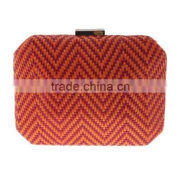 popular rattan evening bag