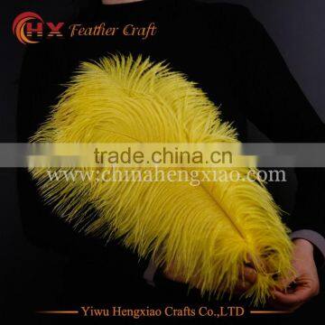 wholesale cheap party decorative dyed 14-16 inch ostrich feather for sale