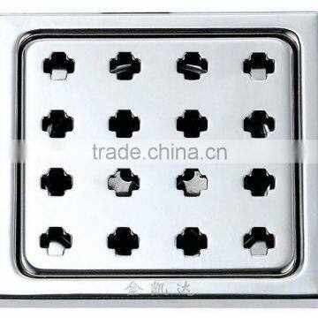 Stainless Steel Square 105*105mm Floor Drain B0821-1
