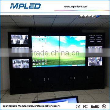 Clothes shop video wall aluminum frame lcd panel on hot sale with cheap price