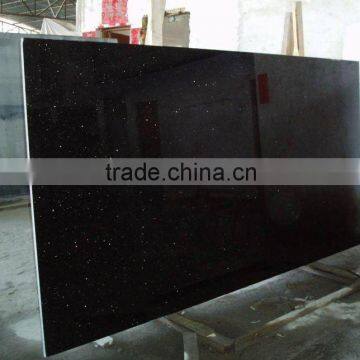 black dot glaxy granite slab