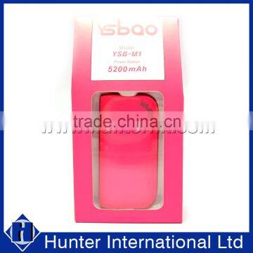 Bright Color Single USB 5200MAH Ysbao Power Bank photo-3