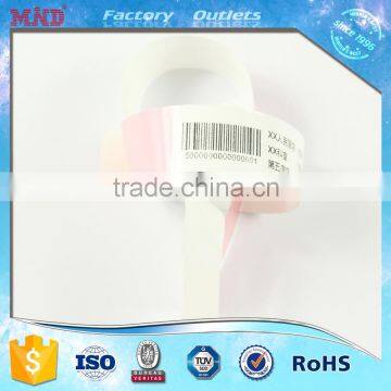 MDW156 Custom Soft Paper L Shape Barcode Hospital id Wristbands Quality Choice photo-4
