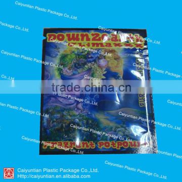 Aluminum foil mylar bag/potpourri bag/Down2earth