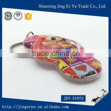 Colorful Red Flip Flop Keychain photo-4