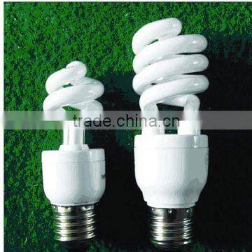 Energy saving lamp half spiral 7w-85w