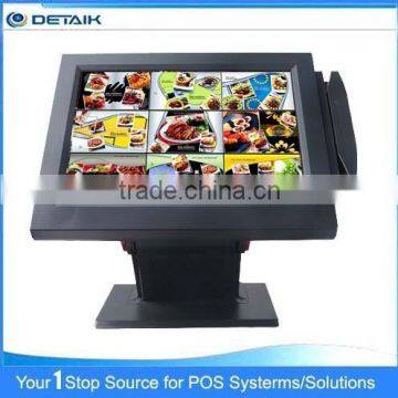 DTK-POS1556G OEM Accepted 15 Inch Retail Store POS System With MSR