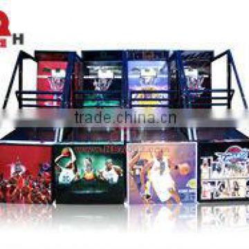 Professional Sport Coin Operated Basketball Machine