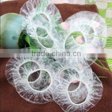 2015 China factory wholesale disposable Pe Plastic Ear Cover For Spa / Shower / Hair Salon                        
                                                Quality Choice