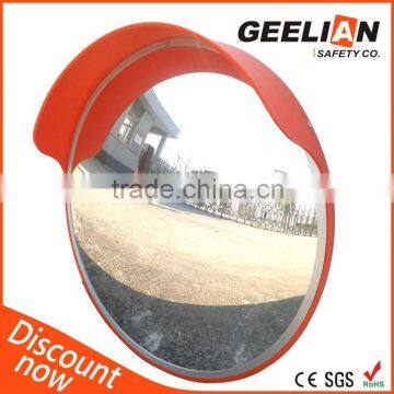 PC orange safety convex and concave mirrors