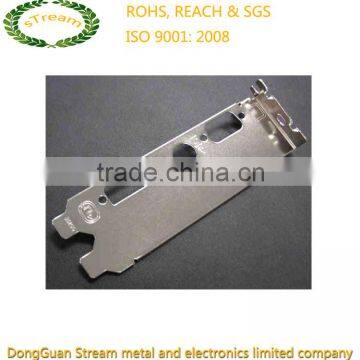 Customized professional precision metal stamping bracket with plating