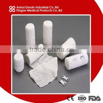 Cotton crepe elastic bandage CE ISO FDA