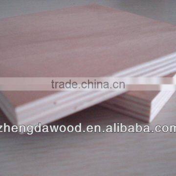 Cheap price of laminated plywood bintangor face/back commercial plain plywood sheet