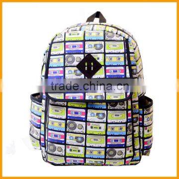 Hot Selling Emoji Printed High School Bag Backpack Quality Choice photo-2