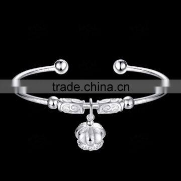 Hot sterling silver bangle, 925 silver fashion bracelet