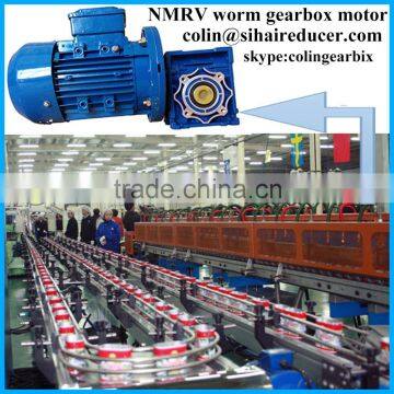 RV gearbox poewr transmission in foodstuff production equipment