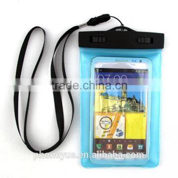 Bigger Size Clear Waterproof Underwater Pouch Dry Bag Case for Samsung a7