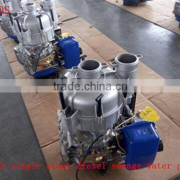3 Inch Single Stage and Trash Key Start Sewage Diesel Water Pump for Water Treatment Use(KDP30S)