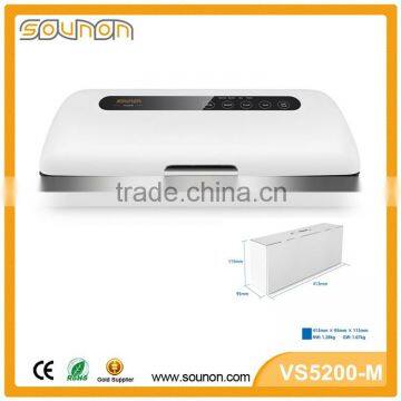 CE, RoHS, FCC Certificate Approved Household Appliances Electric Bag Food Saver Vacuum Sealer photo-2