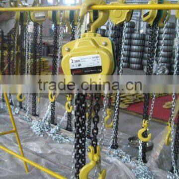 Manual chain hoist