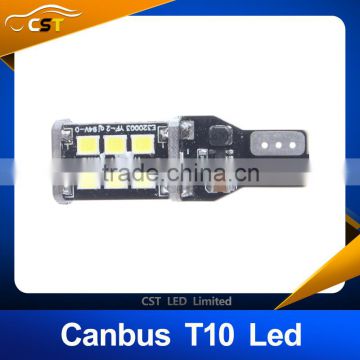 T10 W16W 921 LED CANBUS T10 15led 2835smd Chip LED High Power Light Bulbs Compatible with T10 W5W LED canbus Bulbs