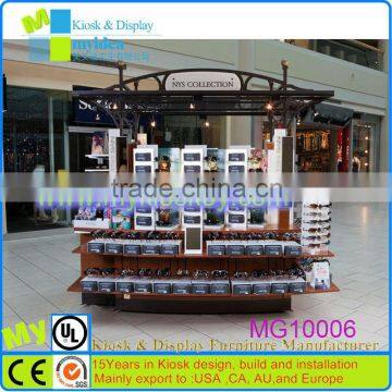 2015 hot sunglasses display stand/kiosk/rack for hot sale