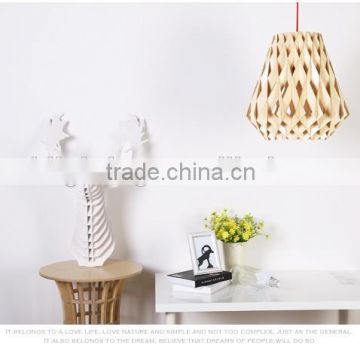 LED pendant Light JK-8005B-23 ceiling diamond pendant wooden pendant light