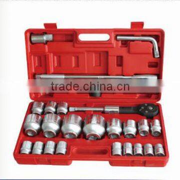 Socket spanners set 3/4' ' &1'' 26pcs crv