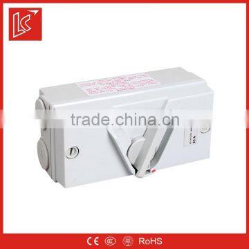 IP66 Wall Mount 63A Isolate Switch/disconnect Switch 2P photo-3