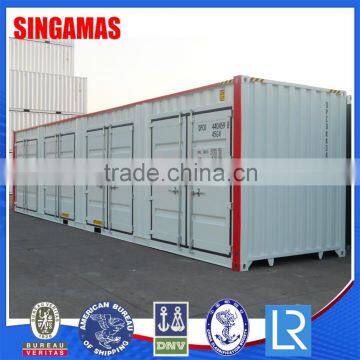 40ft Side Door Half Height Bulk Container