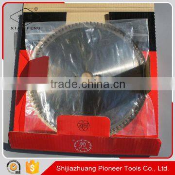 Good acrylic cutting tungsten carbise steel saw blade for poly glass cutting