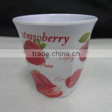 100% melamine plastic cups