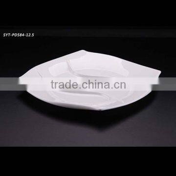 cheap porcelain divided dinner plates wholesale