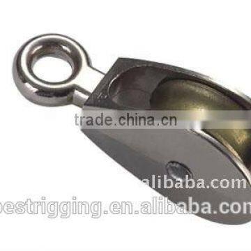 Marine Stainless Steel Single Pulleys Swivel Eye Block/ Schwenkauge Block photo-2