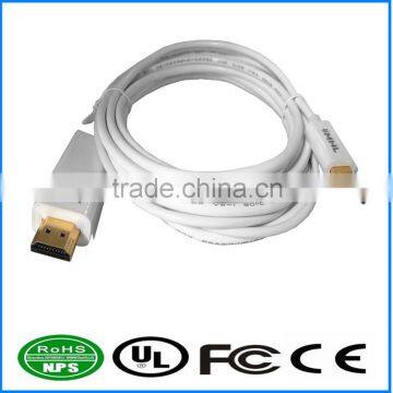 HD TV To Type C Cable High Speed Connect Wire For 3D TV Support 1080P Cable