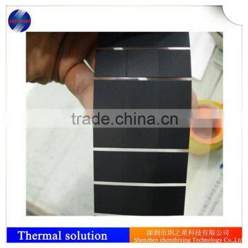 Shenzhen ZZX Die-cutting natural graphite sheet with high thermal conductivity