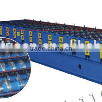 colored steel galvanized aluminum Trapezoidal roof tile roll forming machine