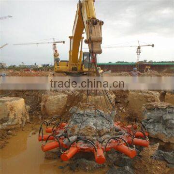 Boom latest excavator crane part hydraulic pile breaker excavator