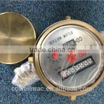 small flow rate 3L/h brass Diesel flow meter