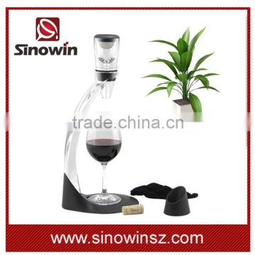 Plastic Wine Aerator Pourer With Stand