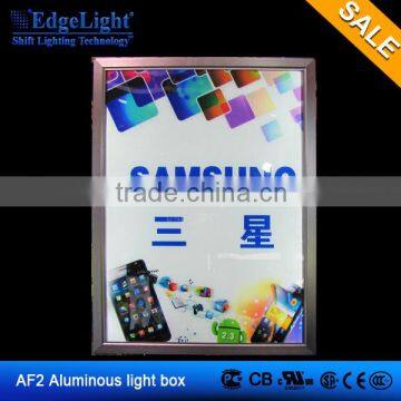 Snap single-sided hot sale type AF2 Aluminous frame slim light box